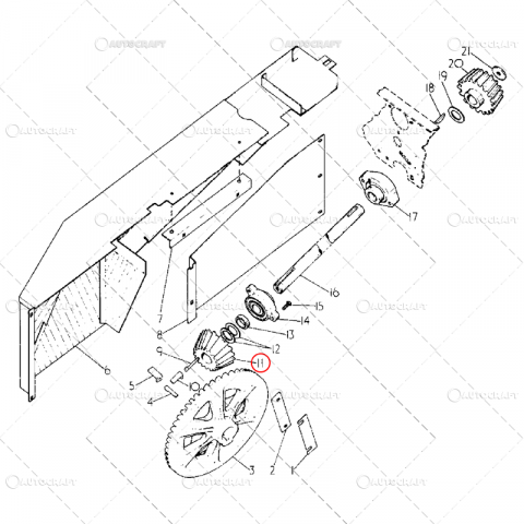 PINION APARAT LEGAT PRESA BALOTI INTERNATIONAL Z=18 [1]