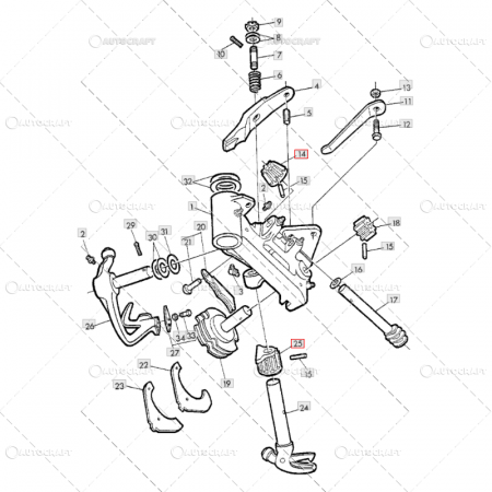PINION CIOC APARAT INODATOR PRESA BALOTI JOHN DEERE [1]
