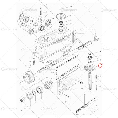 PINION GRUP CULEGATOARE PORUMB SIP FI 112x30 [1]