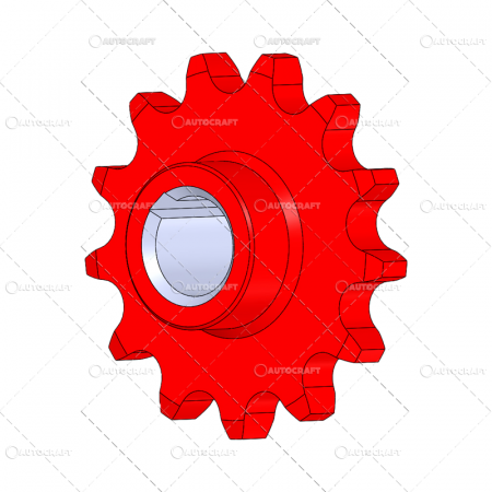 Sempeter EKO 3500 - PINION GRUP CULEGATOARE PORUMB SIP FI 107x45