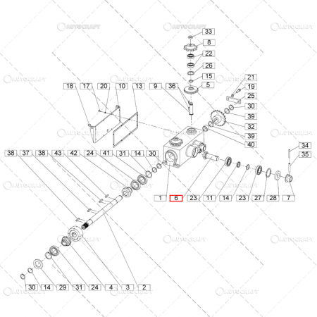 PINION GRUP CULEGATOARE PORUMB SIP Z14, FI60x123 [2]