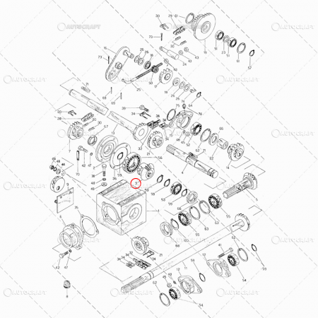 PINION GRUP REDUCTOR CULEGATOARE PORUMB SIP FI87x47.2 [1]