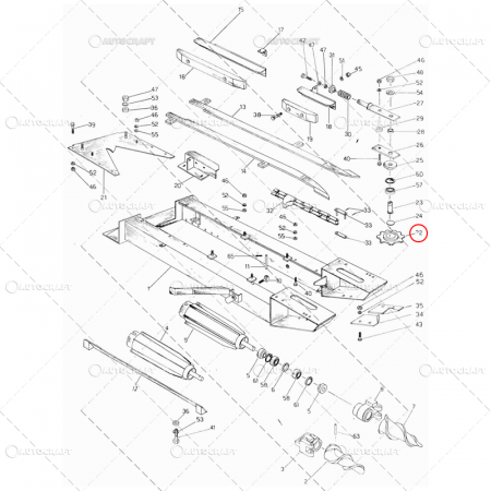 PINION LANT VALTURI CULEGATOARE PORUMB SIP FI 144x28 [1]