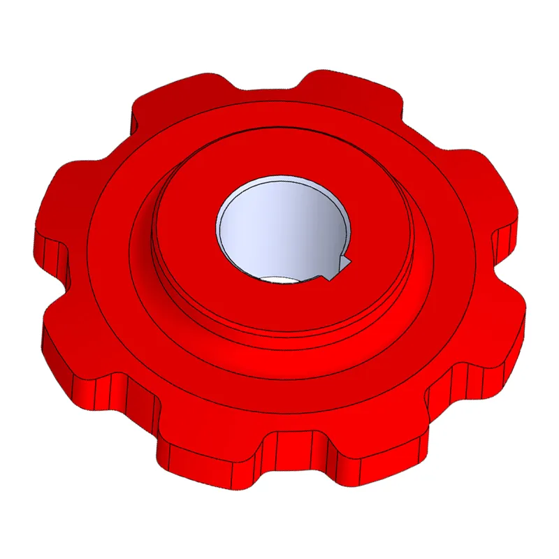 Sempeter EKO 3500 - PINION LANT ELEVATOR Z=8, FI=30, CULEGATOARE PORUMB SIP 41.4 mm