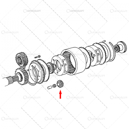 Piese tractor - PINION REDUCTOR FIAT