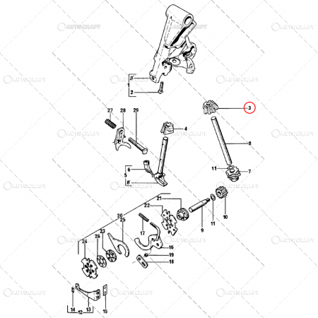 PINION SUVEICA IHC, INTERNATIONAL, CASE IH, MC CORMICK PRESA BALOTI [1]