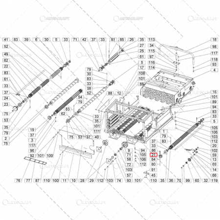 PINION VALTURI DEPANUSATORI CULEGATOARE PORUMB SIP [2]