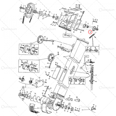 PINION Z=20 ELEVATOR CEREALE COMBINA NEW HOLLAND [1]