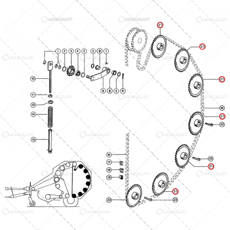 PINION Z=35 D=30 ROLE PRESA BALOTI CLAAS [1]