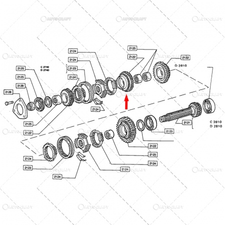 PINION Z=42 CUTIE VITEZA 3 FIAT [3]