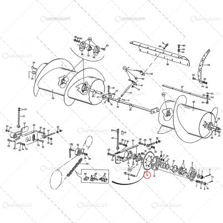 PINION Z=45 SNEC MASA CEREALE COMBINA NEW HOLLAND [1]
