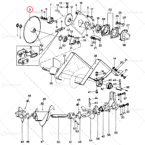 8060 - PINION Z=60 BUNCAR DESCARCARE MELC COMBINA NEW HOLLAND
