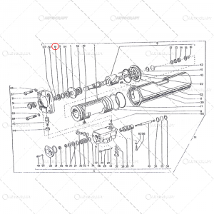 PIULITA AX SERVO UTB TRACTOR U650 31.33.206