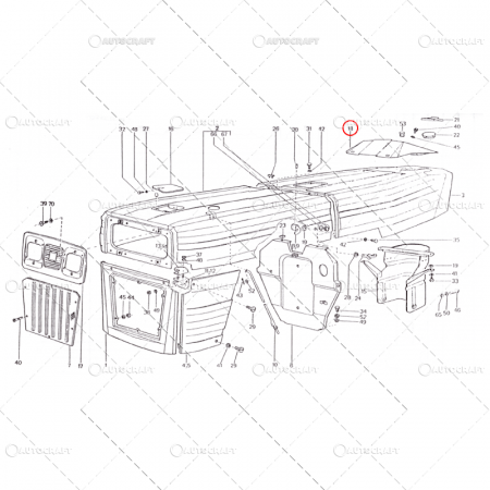 PLANSA BORD TRACTOR U650 60.47.113 [1]