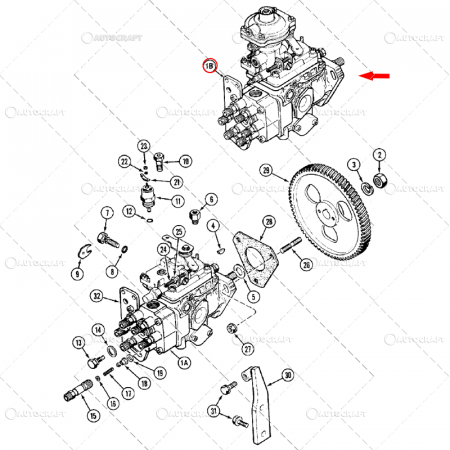POMPA DE INJECTIE CASE IH, MAXXUM, NEW HOLLAND [2]