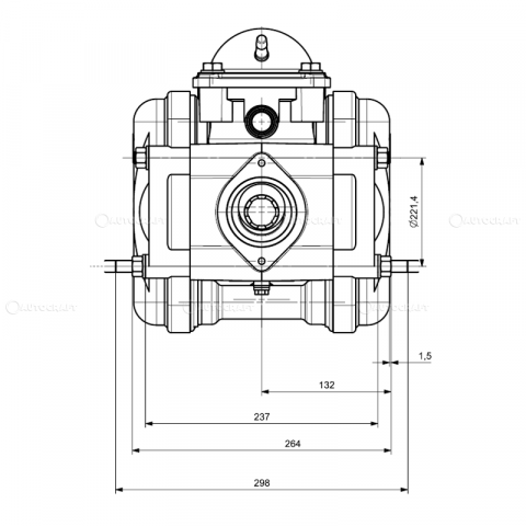 POMPA ERBICIDAT AGROPLAST 120 L/MIN P-100 [2]