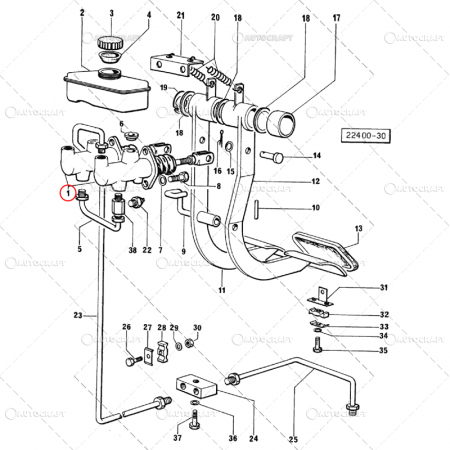 Centauro - POMPA FRANA SAME