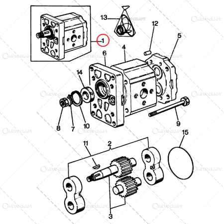 POMPA HIDRAULICA LANDINI, MASSEY FERGUSON [2]