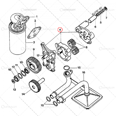 POMPA ULEI MOTOR CASE IH [2]