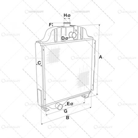 RADIATOR RACIRE APA MASSEY FERGUSON [1]