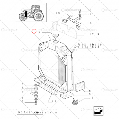 RADIATOR RACIRE APA FIAT, NEW HOLLAND, FORD, CASE IH [2]