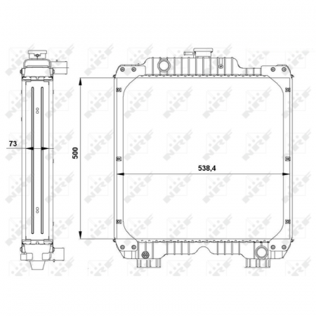 RADIATOR RACIRE APA NEW HOLLAND [2]