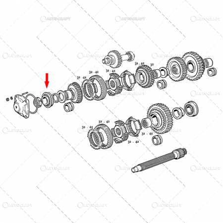 RULMENT AX CUTIE VITEZA FIAT [2]