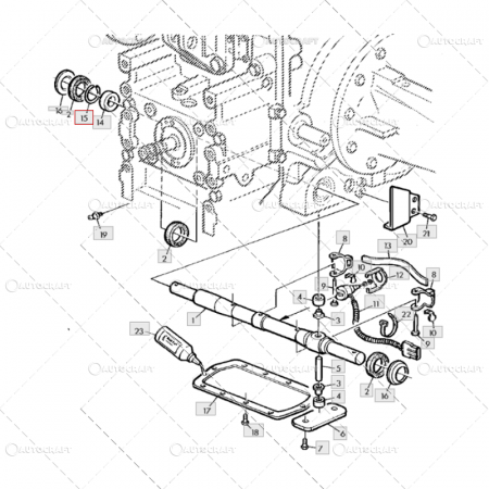 Remorcare si ridicare - RULMENT AX RIDICARE HIDRAULICA JOHN DEERE