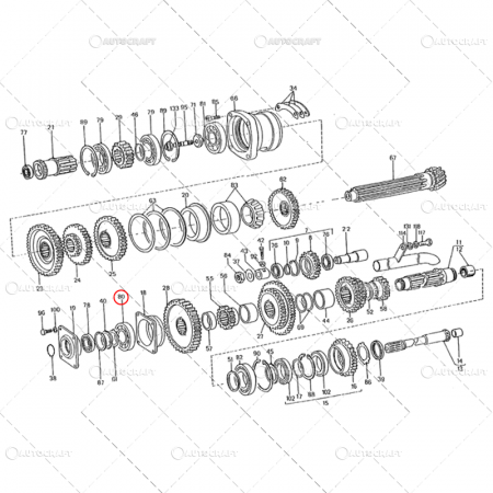 Piese tractor - RULMENT CARCASA RULMENT AX INTERMEDIAR CARCASA RULMENT AX PRIZA