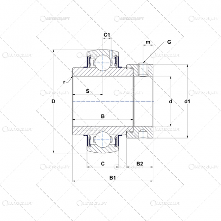 RULMENT COMBINA EX207-20G2 [1]