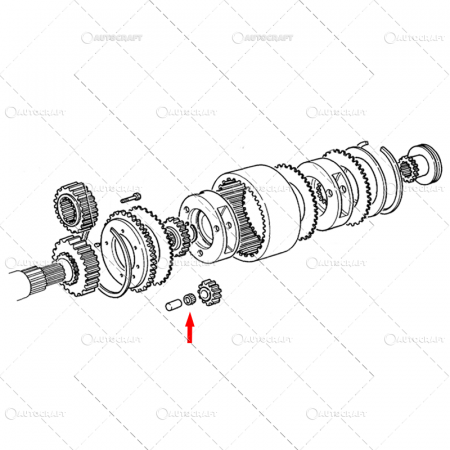 RULMENT PINION REDUCTOR CUTIE VITEZE FIAT [1]