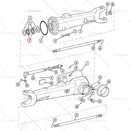JXU - RULMENT PLANETARA FATA CASE IH