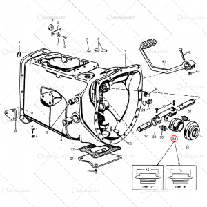 RULMENT PRESIUNE AMBREIAJ FORD [1]
