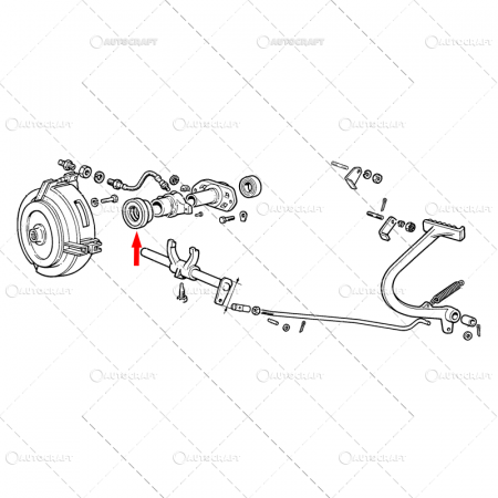 Claas / Renault - RULMENT PRESIUNE AMBREIAJ FIAT
