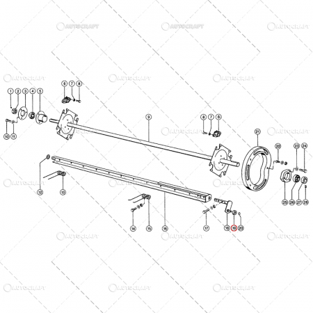 RULMENT ROLA PICK-UP PRESA BALOTI CLAAS 12x35x15.4 [1]