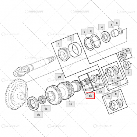 RULMENT SI BUCSA GRUP CONIC JOHN DEERE [1]