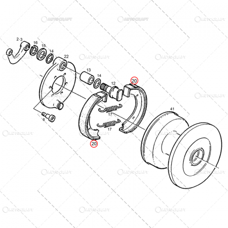 SABOTI FRANA (X2) DEUTZ, FENDT [1]