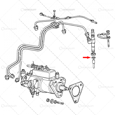 Injector - SAIBA INJECTOR FIAT, MASSEY FERGUSON