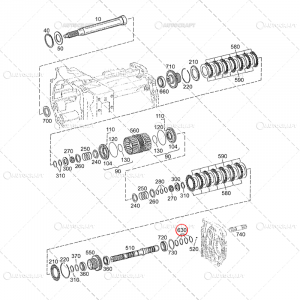 SEGMENT AMBREIAJ TRANSMISIE CASE IH [1]