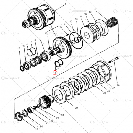 SEGMENT PRIZA PUTERE MASSEY FERGUSON [1]
