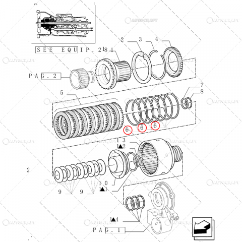 SEGMENT TRANSMISIE NEW HOLLAND [1]
