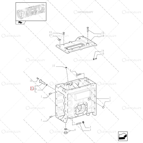 SENZOR POZITIE, TURATIE RPM TRANSMISIE ZF CASE IH, DEUTZ, HURLIMANN, LAMBORGHINI, SAME, STEYR [2]