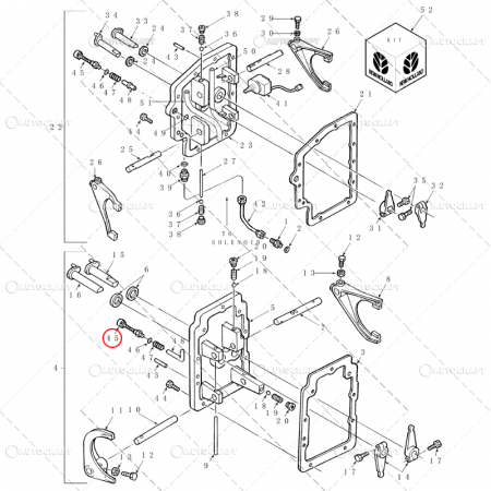 Landini - SENZOR TRANSMISIE FIAT, FORD, NEW HOLLAND, STEYR