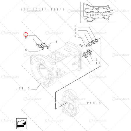 Simering ambreiaj - SENZOR TRANSMISIE NEW HOLLAND