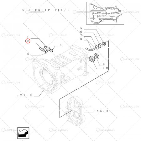 Simering ambreiaj - SENZOR TRANSMISIE NEW HOLLAND