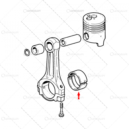 SET CUZINETI BIELA STD (X4) FIAT [1]
