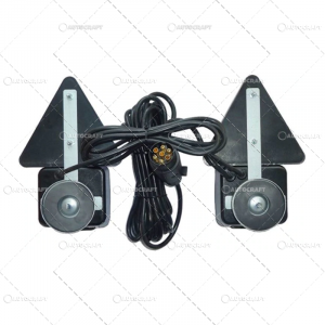 SET LAMPI SPATE COMBINATE CU TRIUNGHI PRINDERE MAGNET, CU CABLU DE 7.5 m [1]