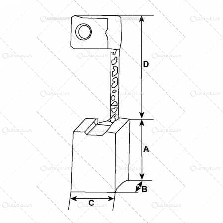 SET PERII ELECTROMOTOR DEMAROR FIAT 12V 211, 215 25.5X13X9 [1]