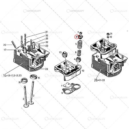 SIGURANTA CONICA SUPAPA DEUTZ [1]