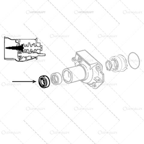 SIMERING AX PRIZA PUTERE MASSEY FERGUSON 39.5 X 49.3 X 6 [1]